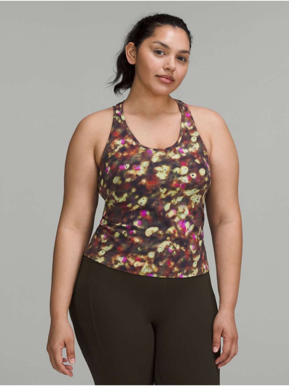 lululemon athletica Cool Racerback Short Tank Top Nulu Size 6